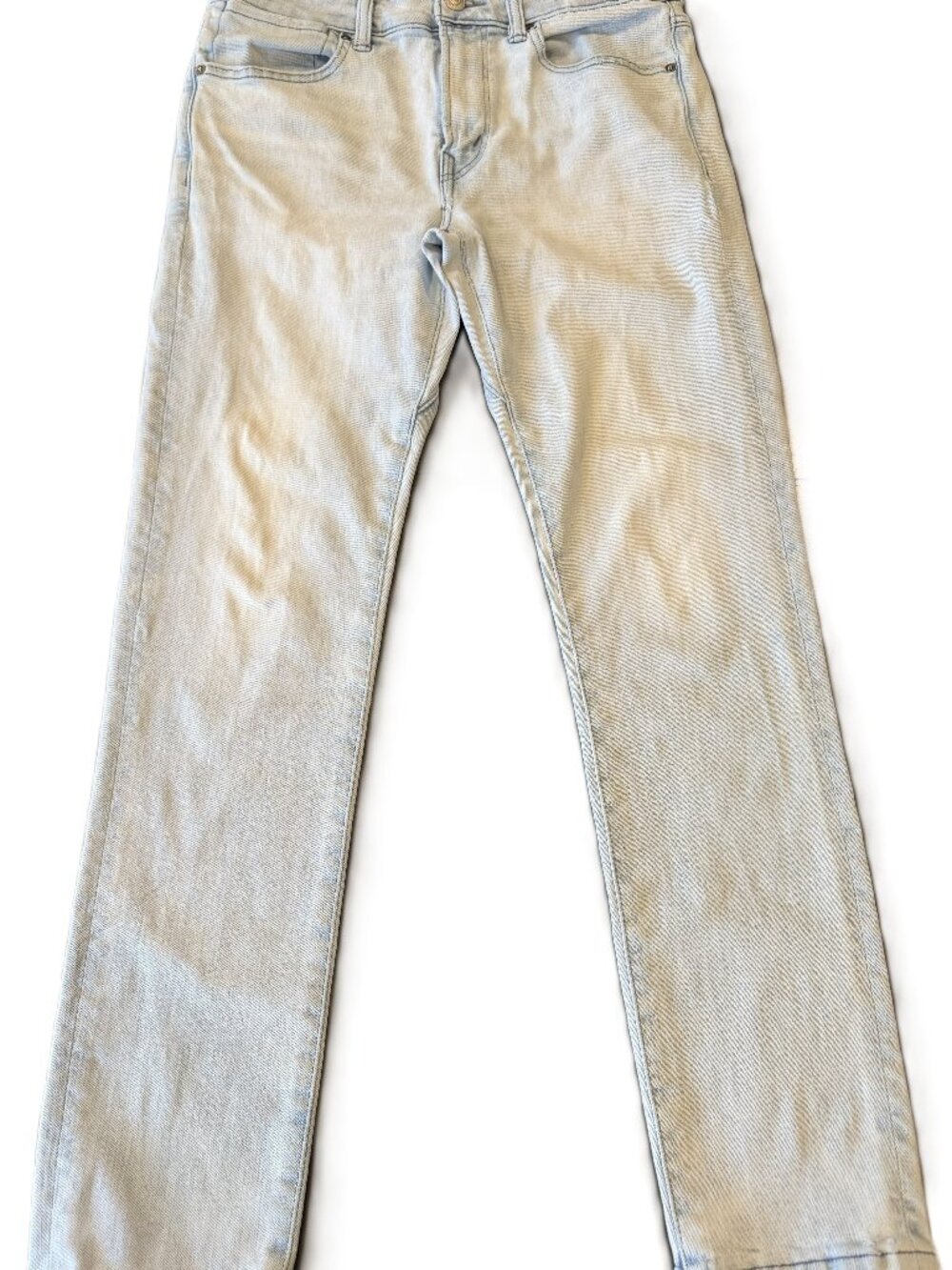 American Eagle 24/7 Athletic Skinny Jeans Men’s Light Wash W32 L30 AirFlex AS IS